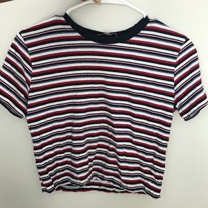 NWT Brandy Melville striped tee